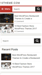 Mobile Screenshot of 10theme.com